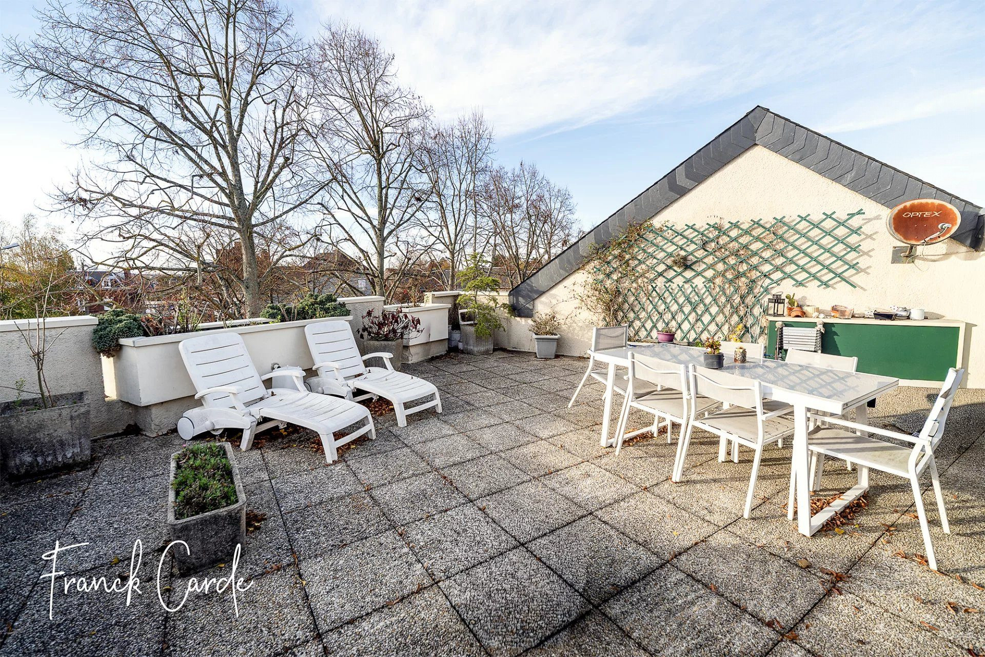 Mont-Saint-Aignan village – Duplex de standing avec grande terrasse sans vis-à-vis