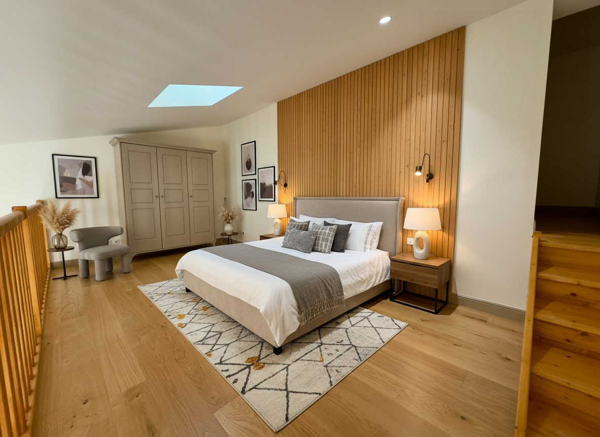 Appartement avec grande mezzanine au cœur du Vieil Antibes