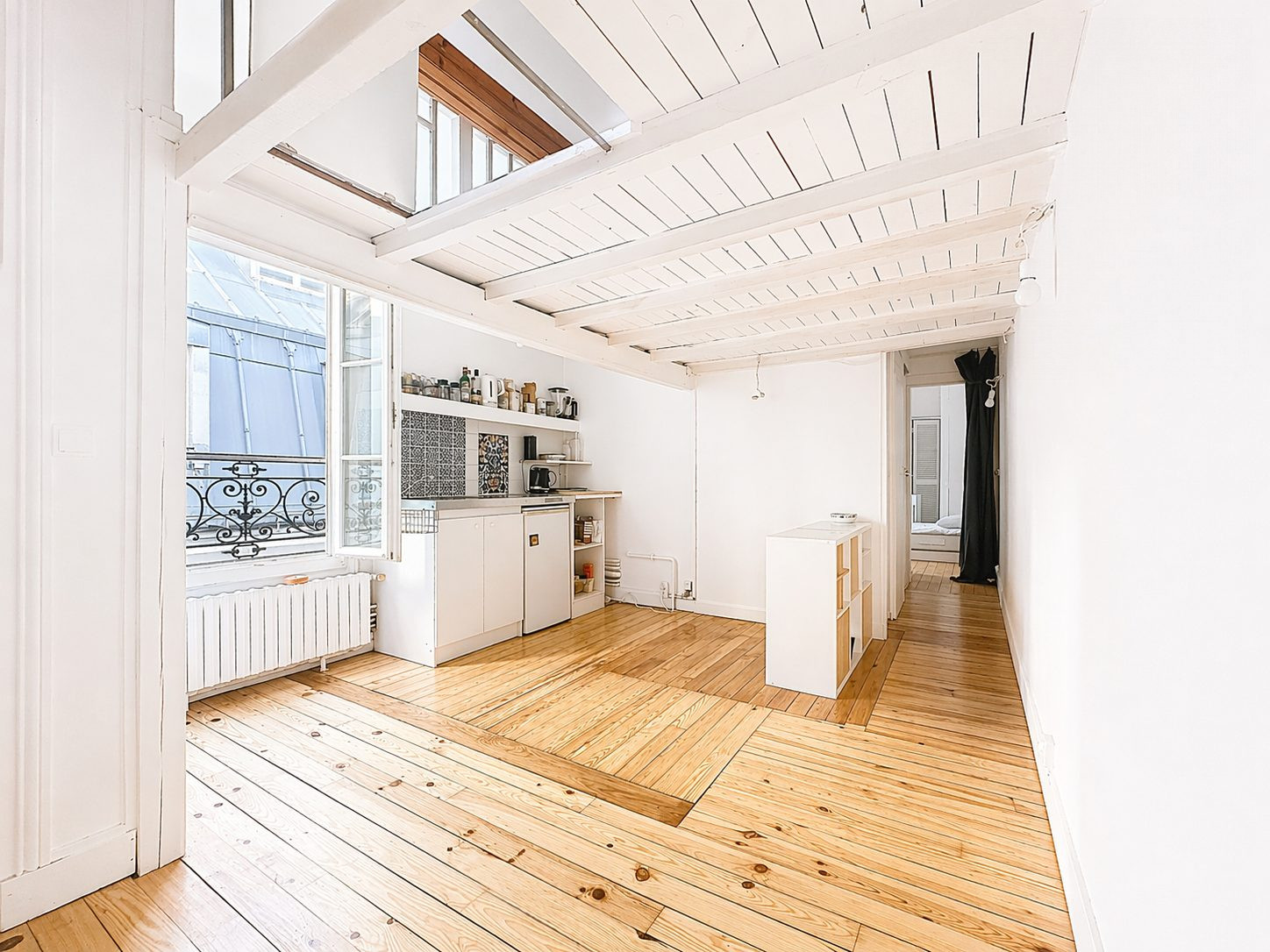 2P-Dernier étage-Marais