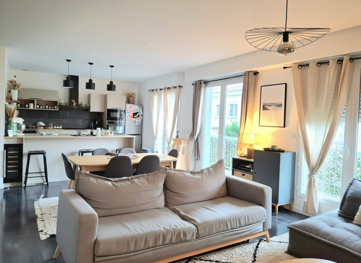 Saint-Augustin – Appartement T3 lumineux, esprit maison, charges ultra-faibles