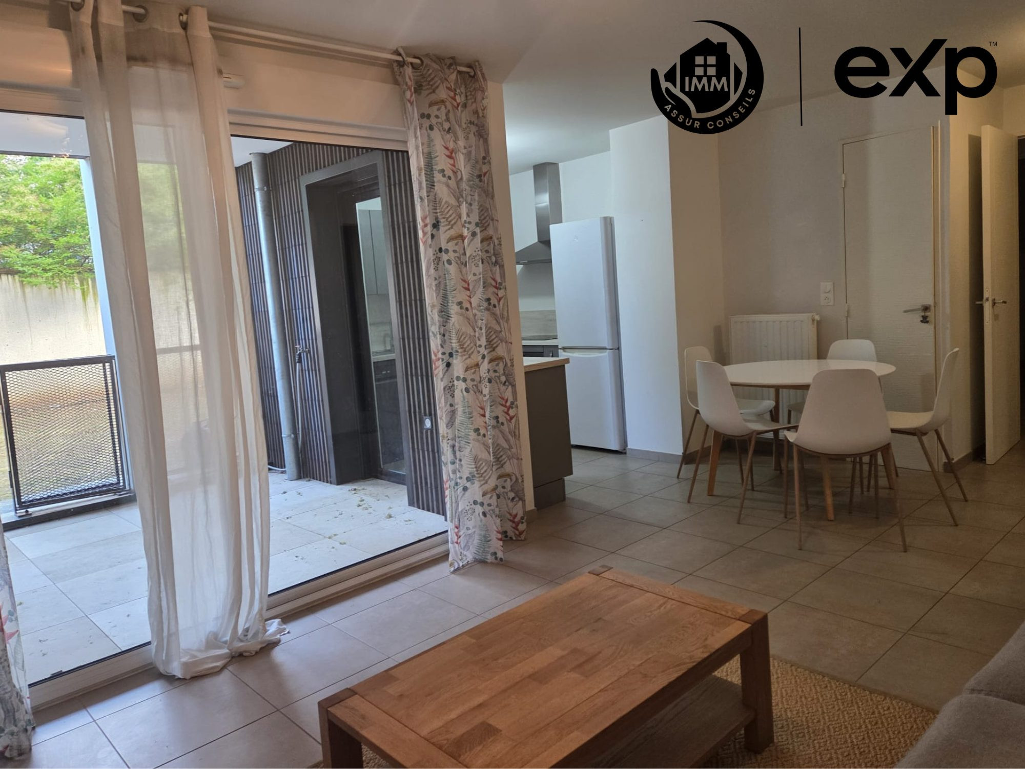 T3 rez-de-jardin de 60 m² Chassieu