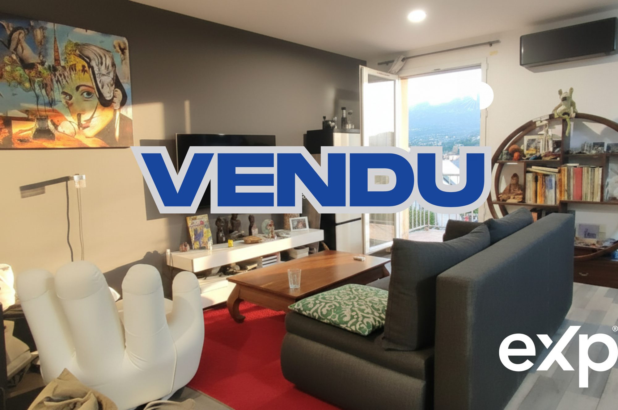 Saint-Laurent-du-Var – Centre-ville – 3 pièces transformé en 2 pièces rénové avec goût