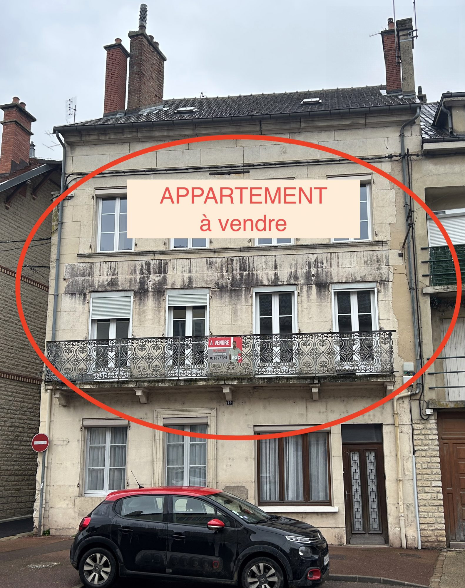 BAISSE DE PRIX Appartement 70 m2 à Châtillon sur Seine
