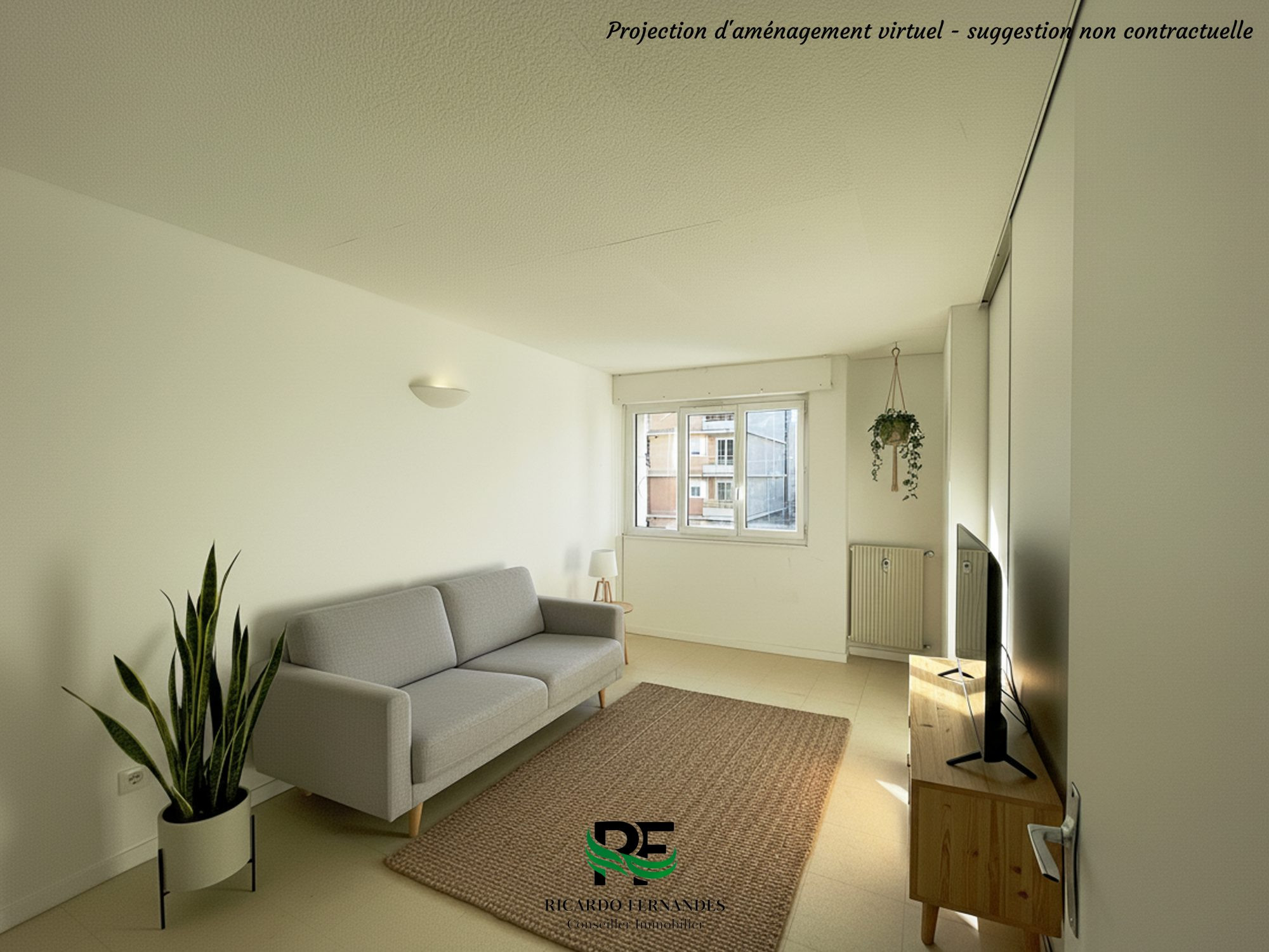 T1 bis 33 m² – Coin nuit séparé – DPE C – Parking sécurisé – Annecy Loverchy