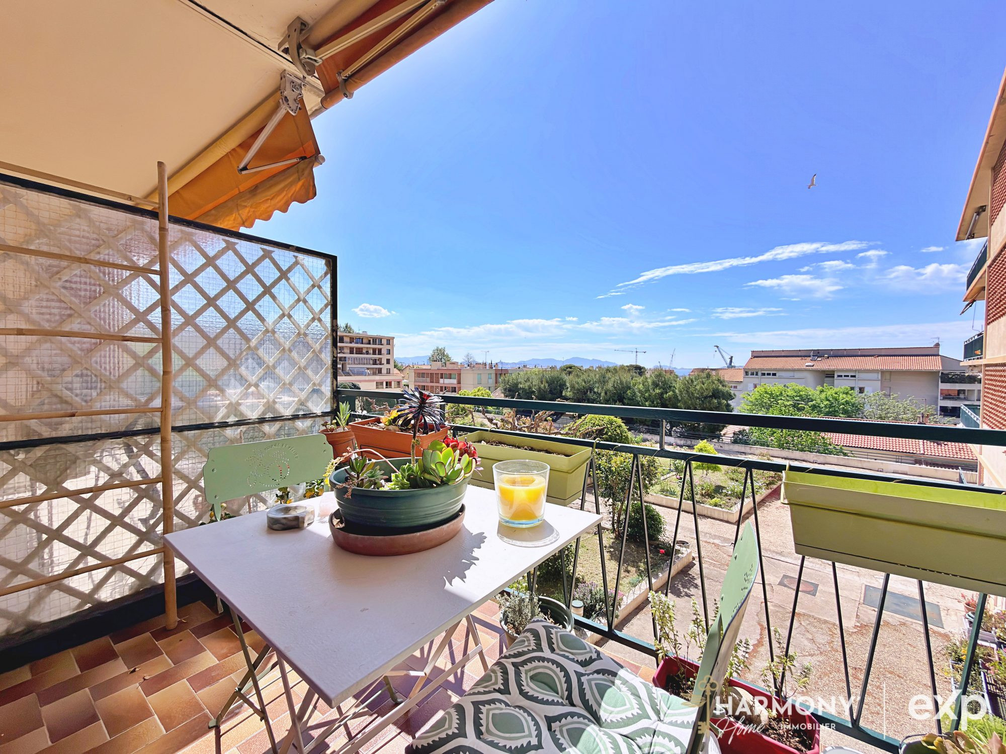 T4 lumineux avec balcons et vue dégagée à L’Estaque