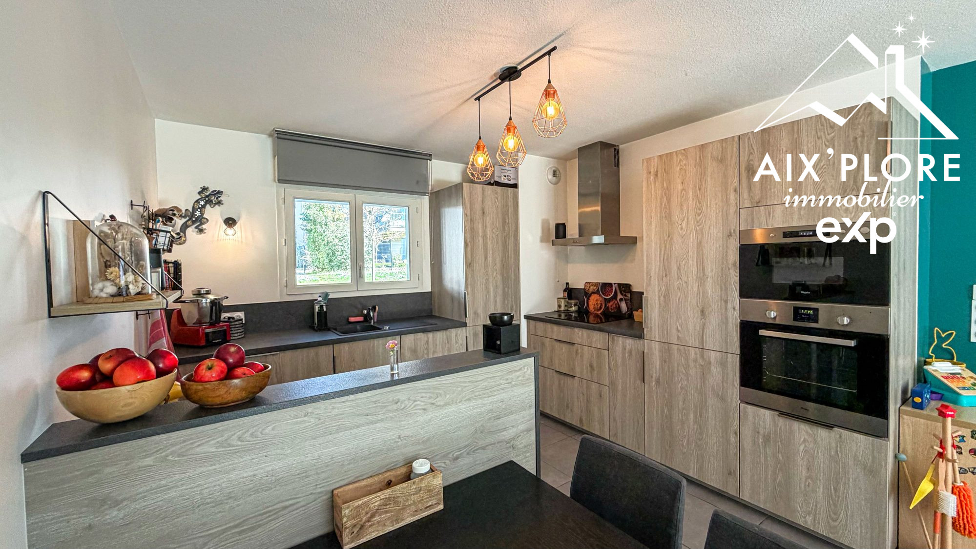 Rare à Aix-les-Bains – T3 lumineux avec jardin de 110 m² plein sud + garage en suplément