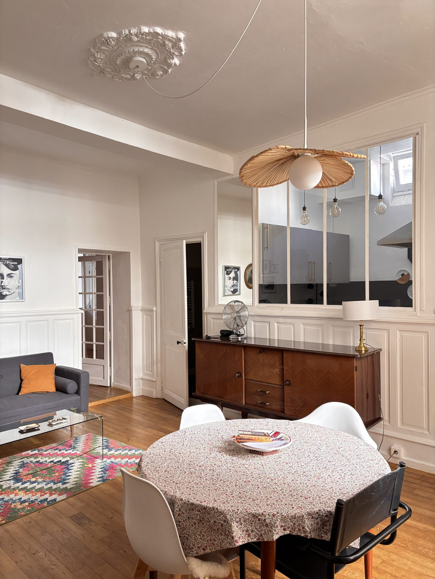 Appartement de charme T4 avec terrasse - hypercentre - calme absolu