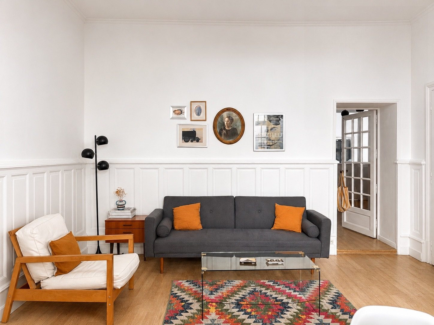 Appartement de charme T4 avec terrasse - hypercentre - calme absolu