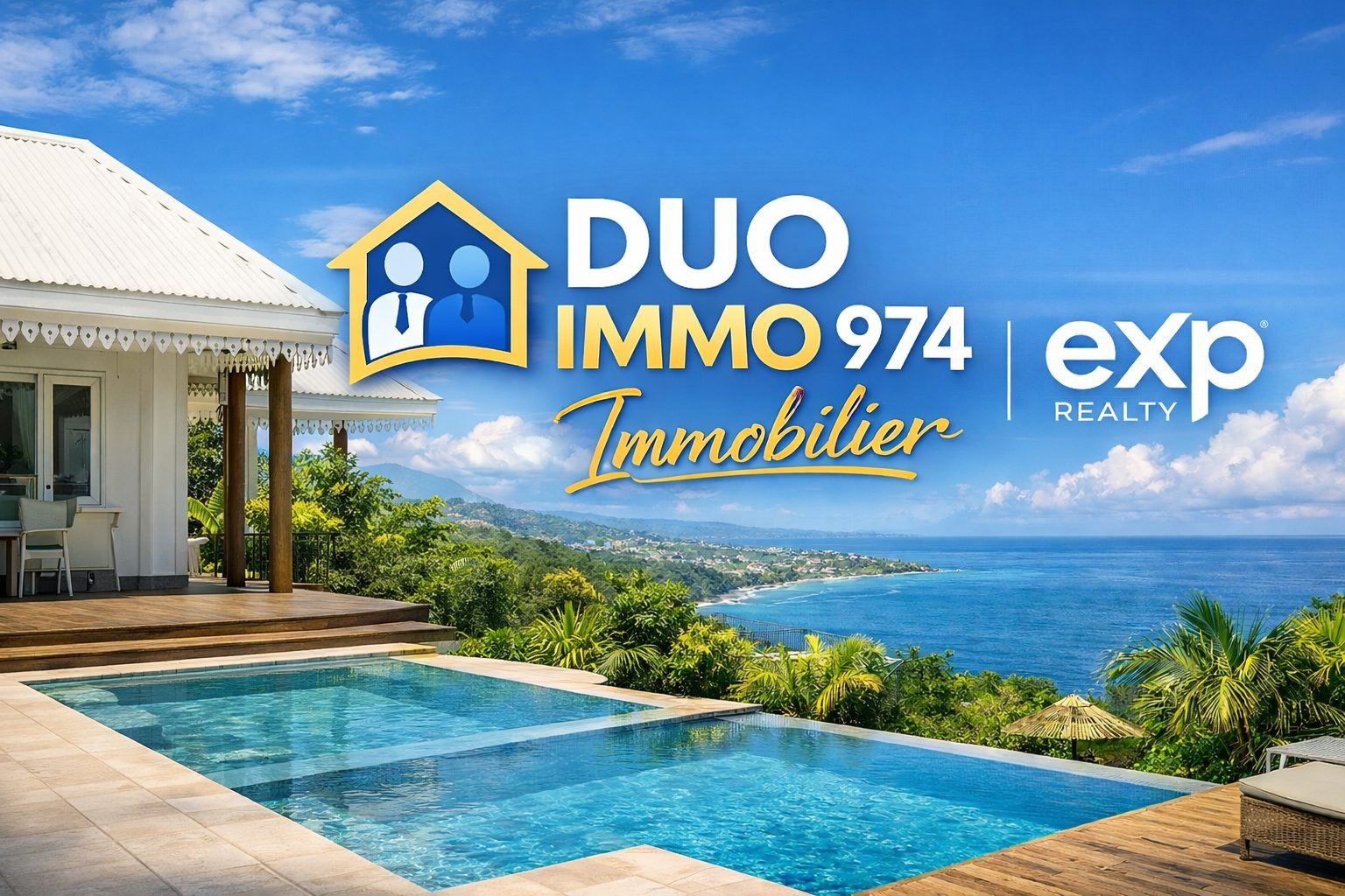 T2 de 50 m² à Boucan-Canot à 2 minutes de la plage – emplacement recherché