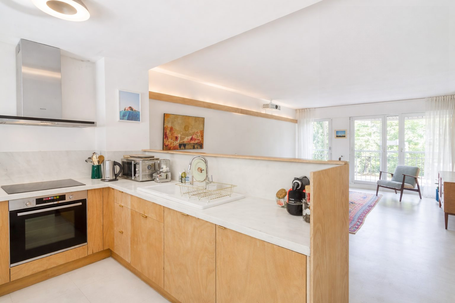 3 pièces lumineux- Buttes-Chaumont.