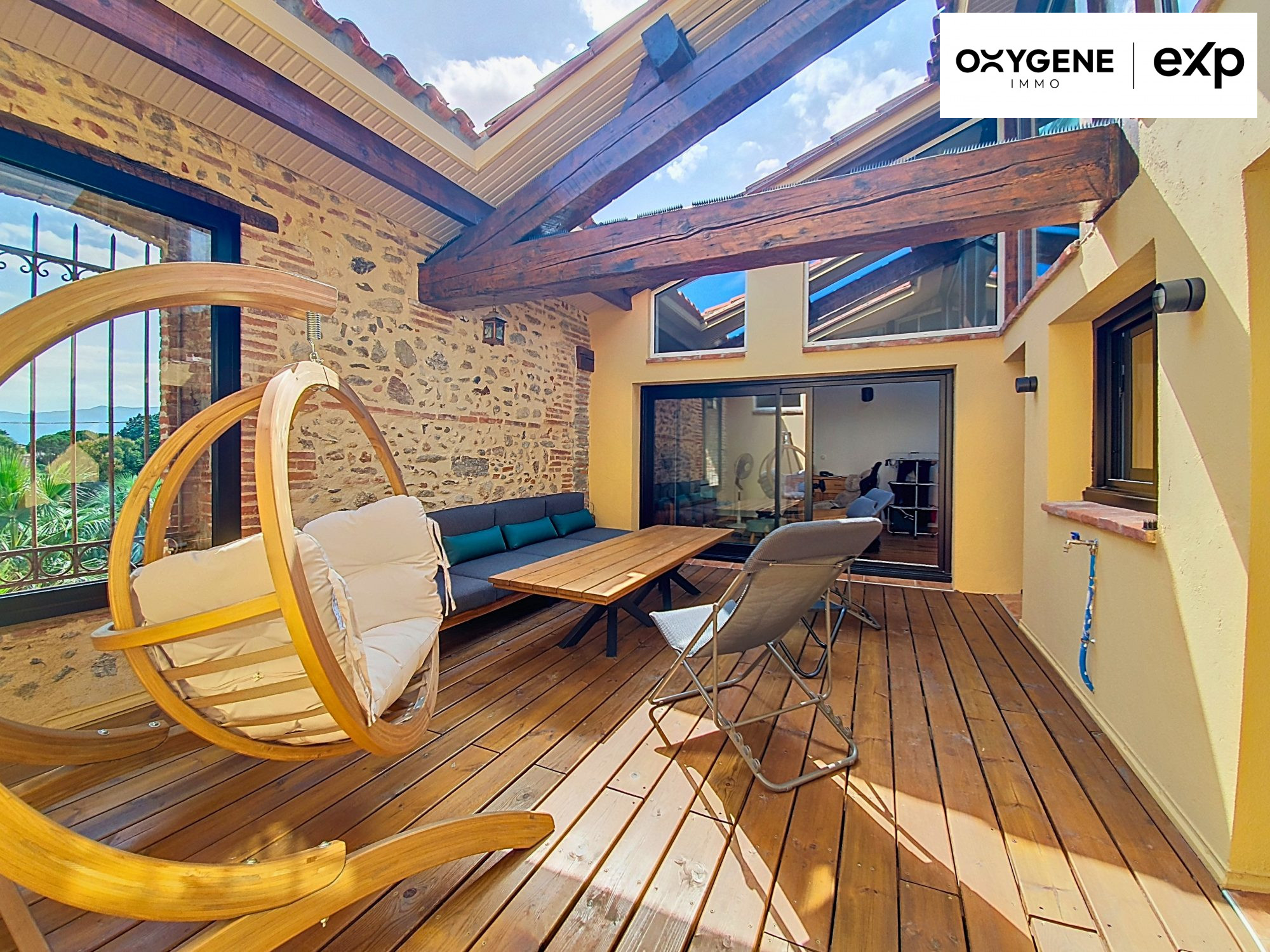 Duplex avec cour