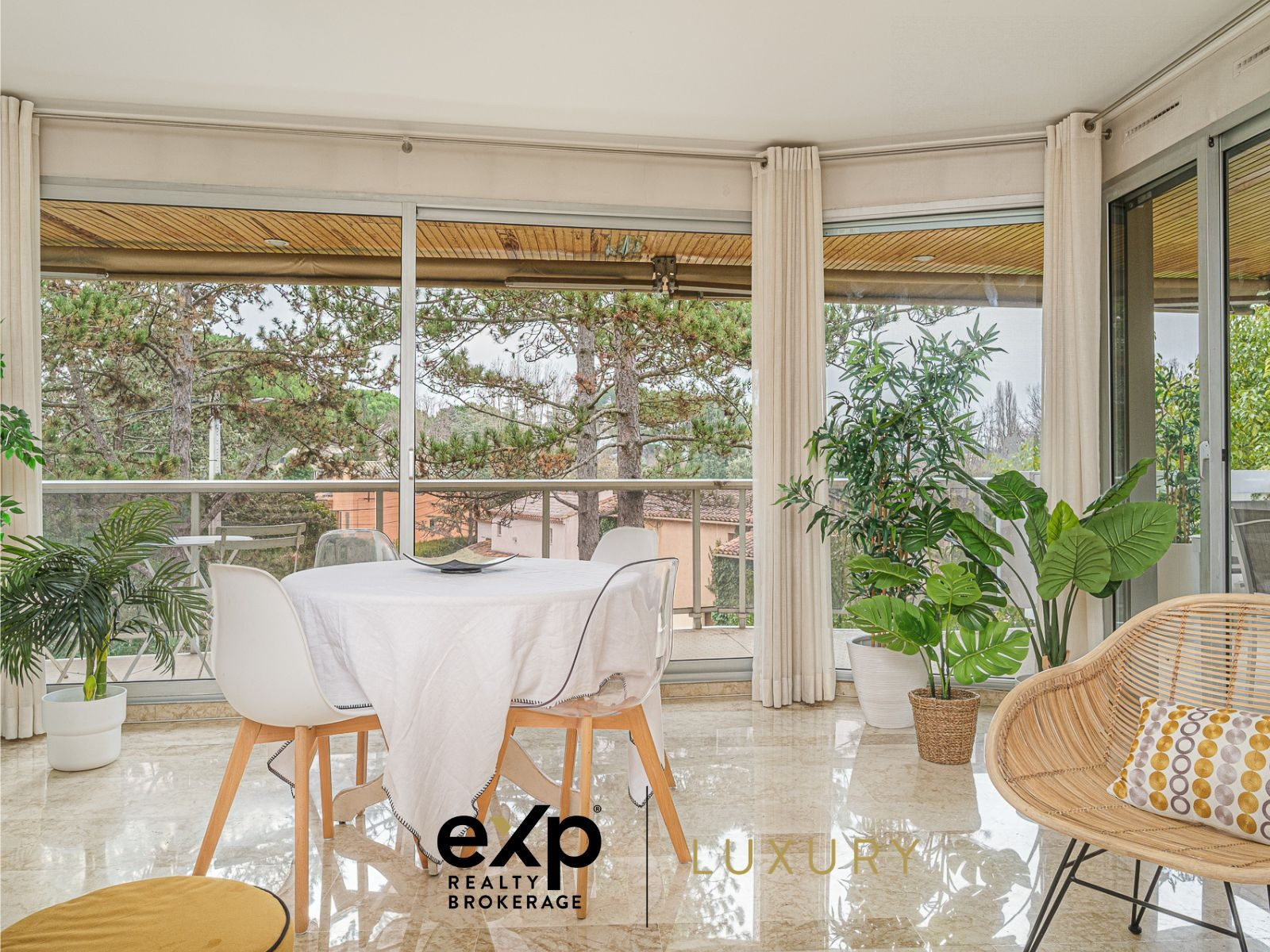 Appartement Aix en Provence quartier La Torse avec 3 chambres, terrasse, piscine et garage