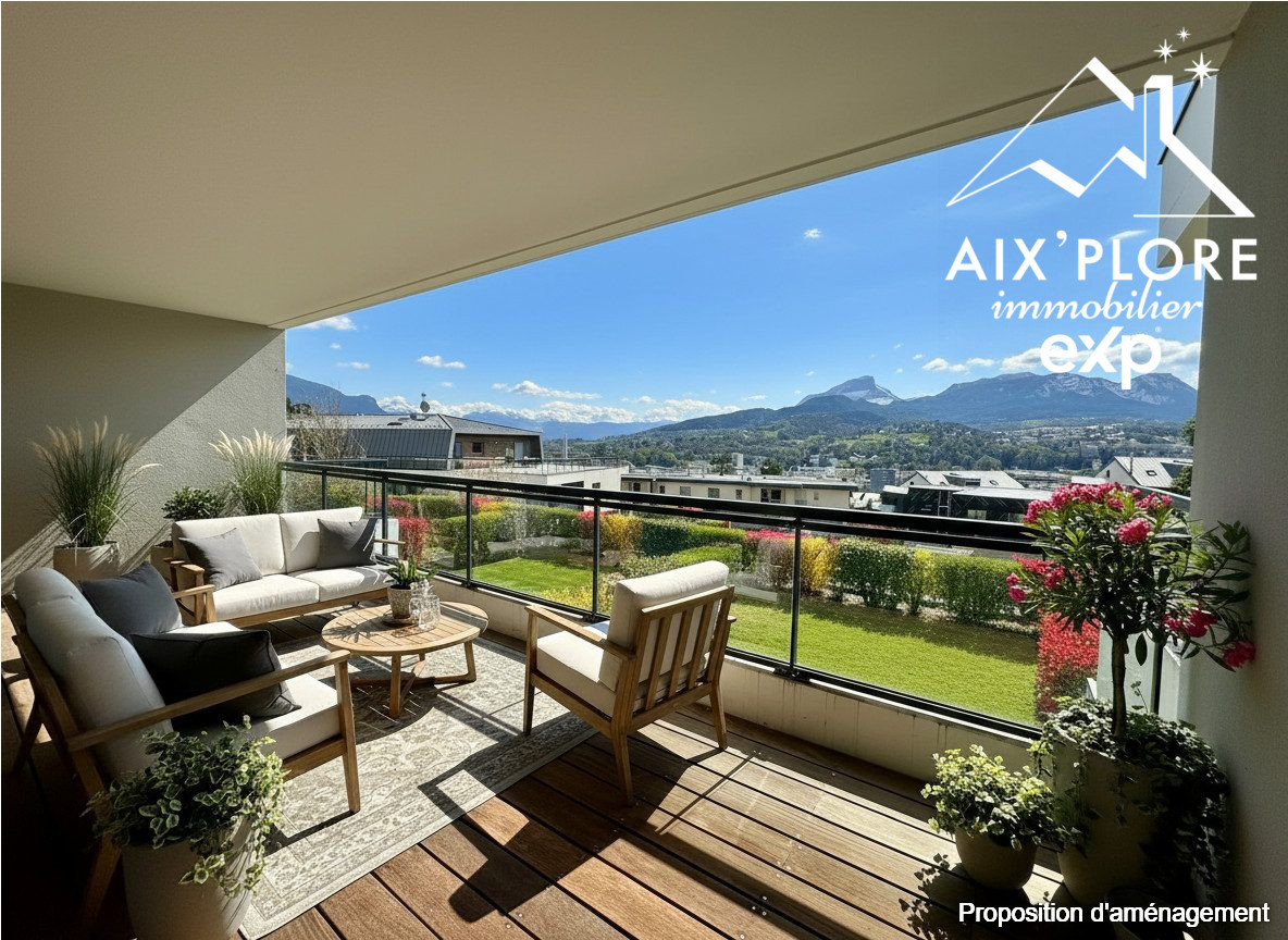 Appartement d'exception 107 m² · Vue Belledonne & Granier · Piscine privative