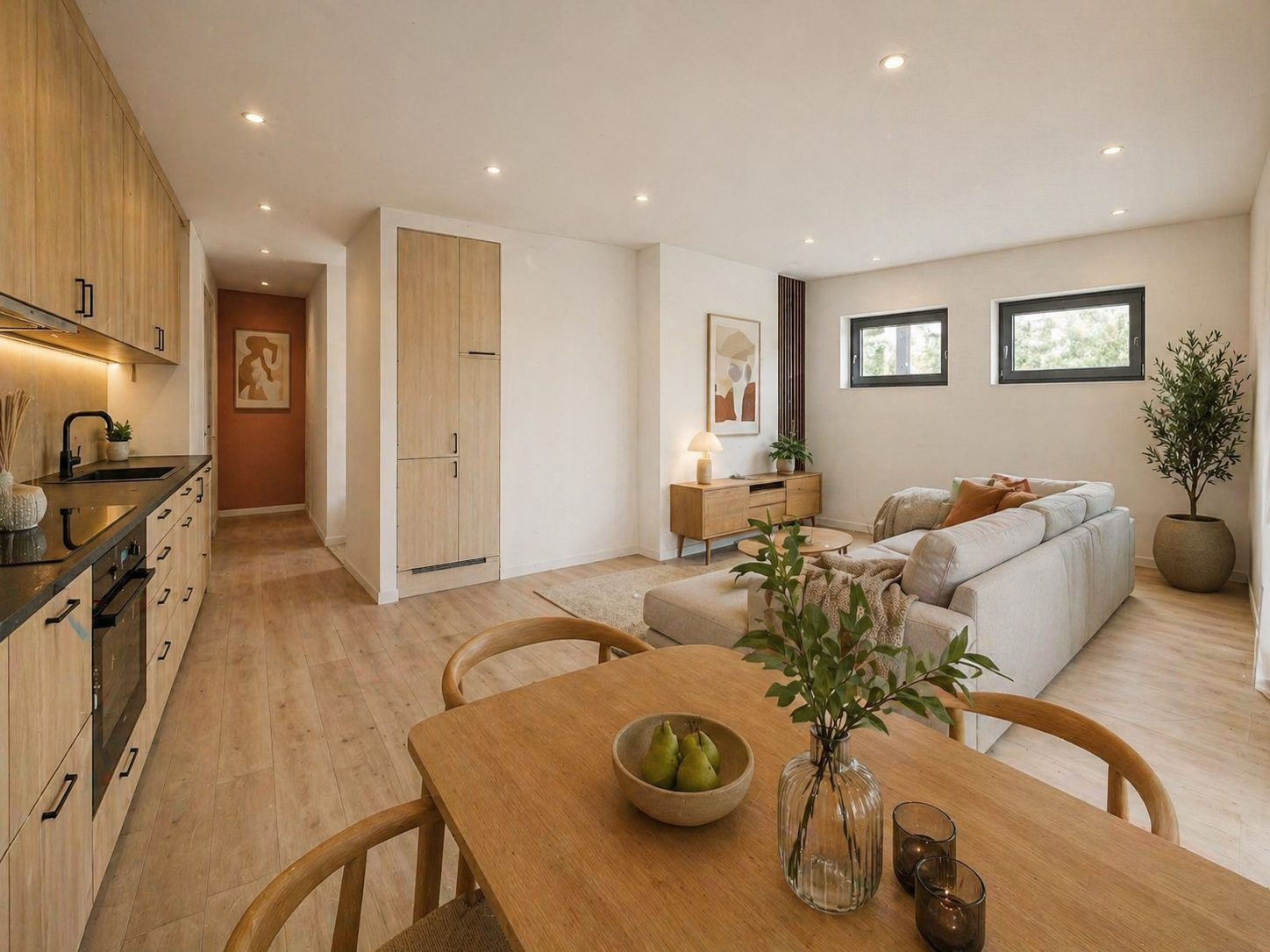 T2 rénové 48 m² - Jardin privatif et vue lac - Petite copropriété