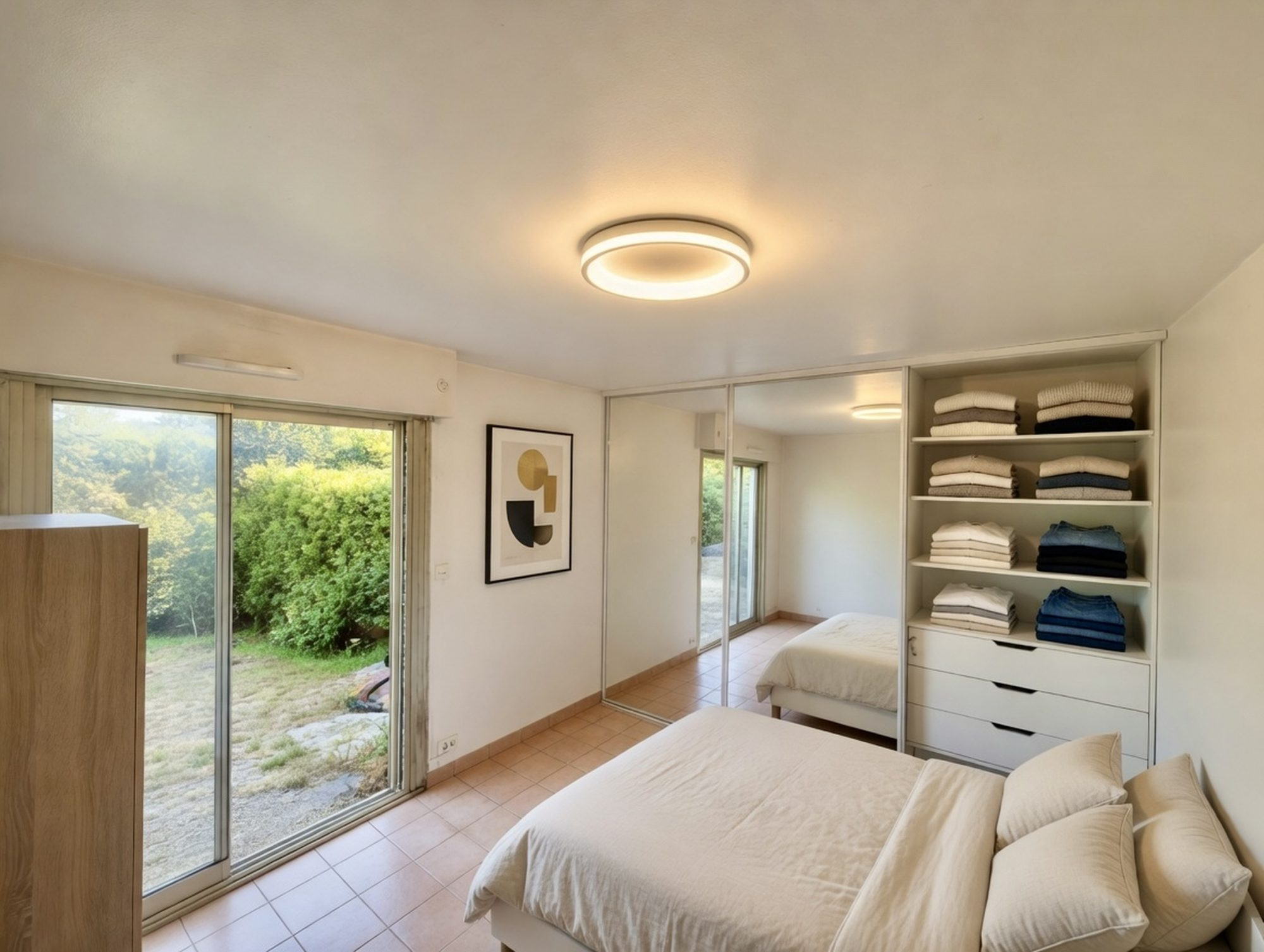 Antibes city center 2-room ground floor apartment in residence with swimming pool and tennis 5