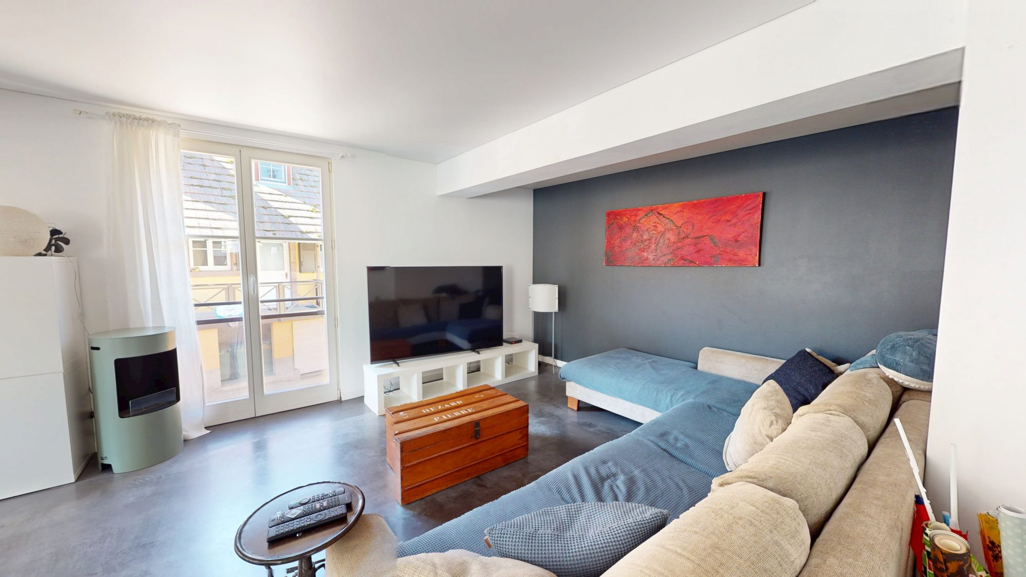 3 pièces d’exception avec terrasse et garage triple