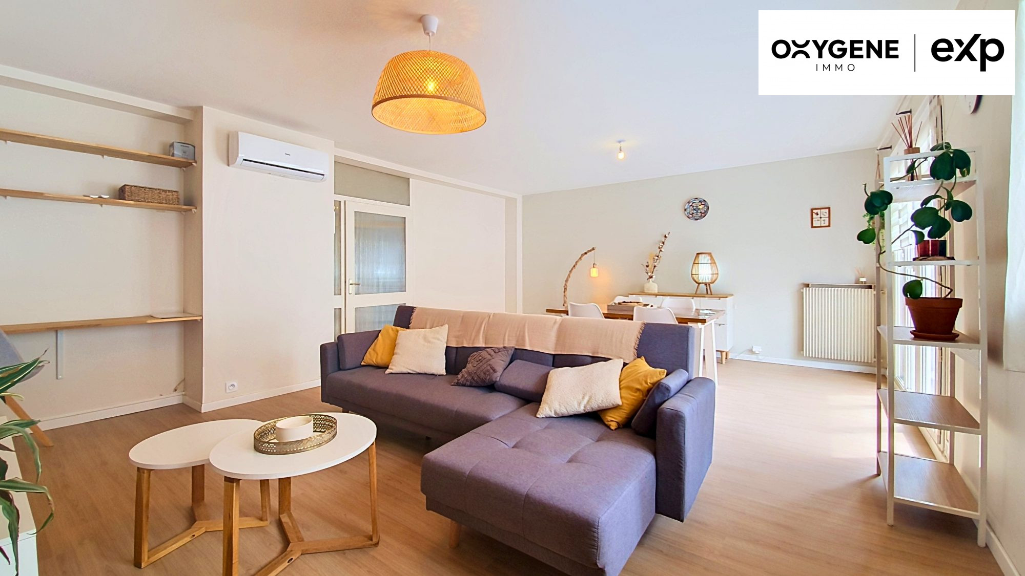 Grand appartement lumineux