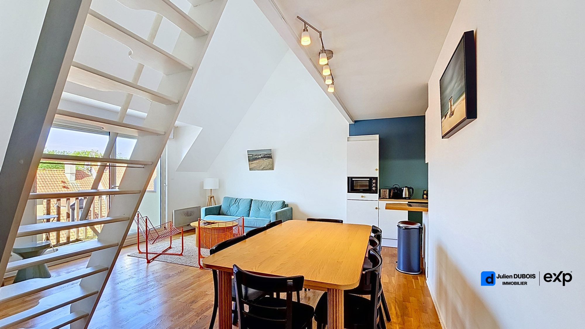 Appartement 3 chambres, balcon vue mer, Plage de Wissant