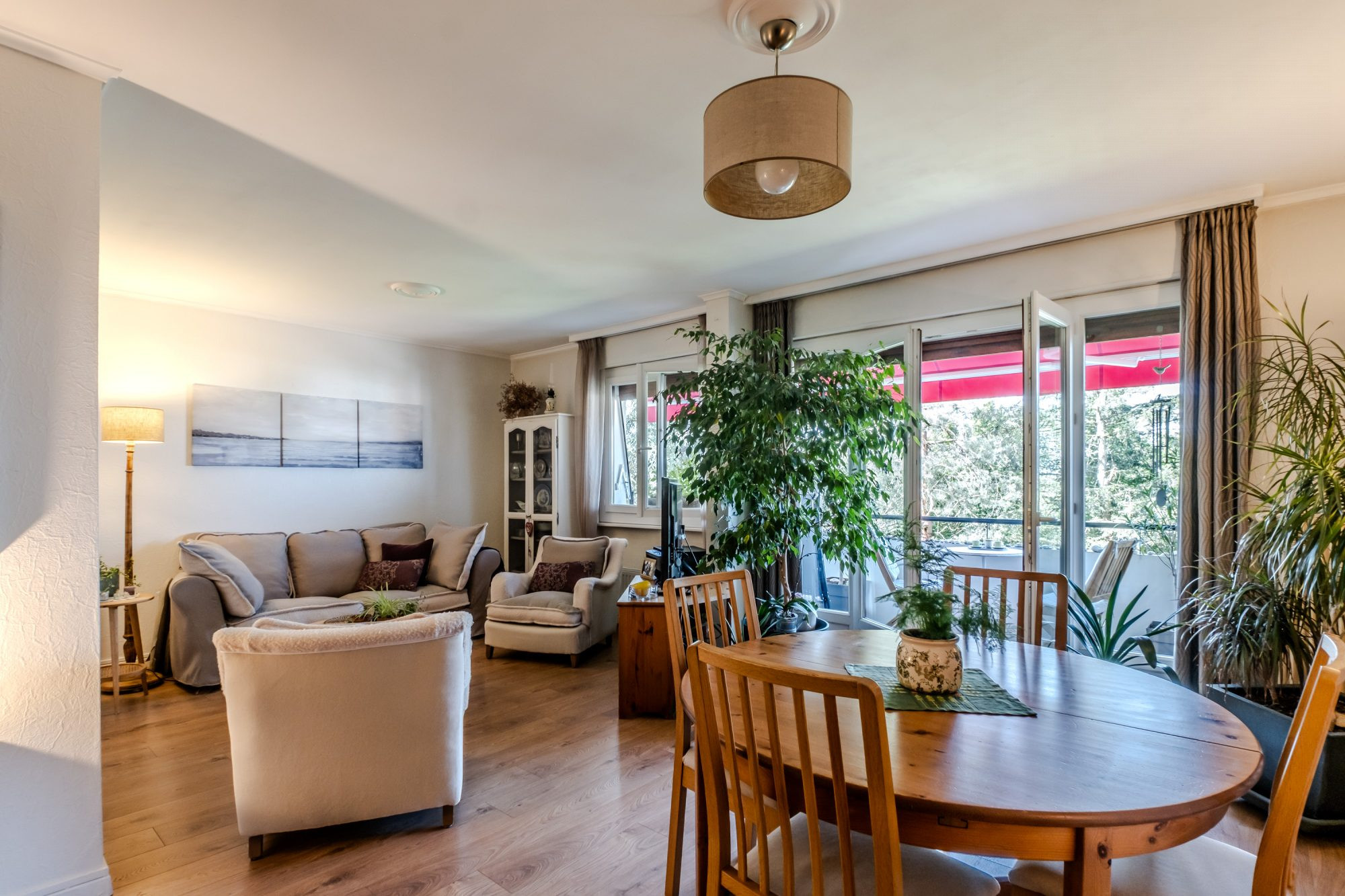 APPARTEMENT TRAVERSANT 77 m², 2 CHAMBRES, VUE PARC & JURA, ANNEMASSE