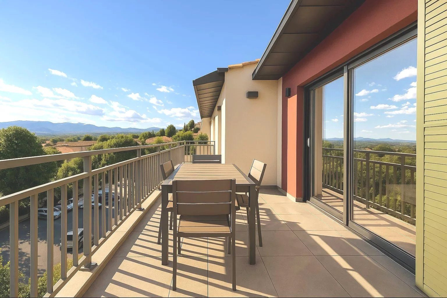 Rare opportunité - Appartement 4 pièces lumineux avec terrasse, garage et vue dégagée à vendre au cœur du village de Valbonne