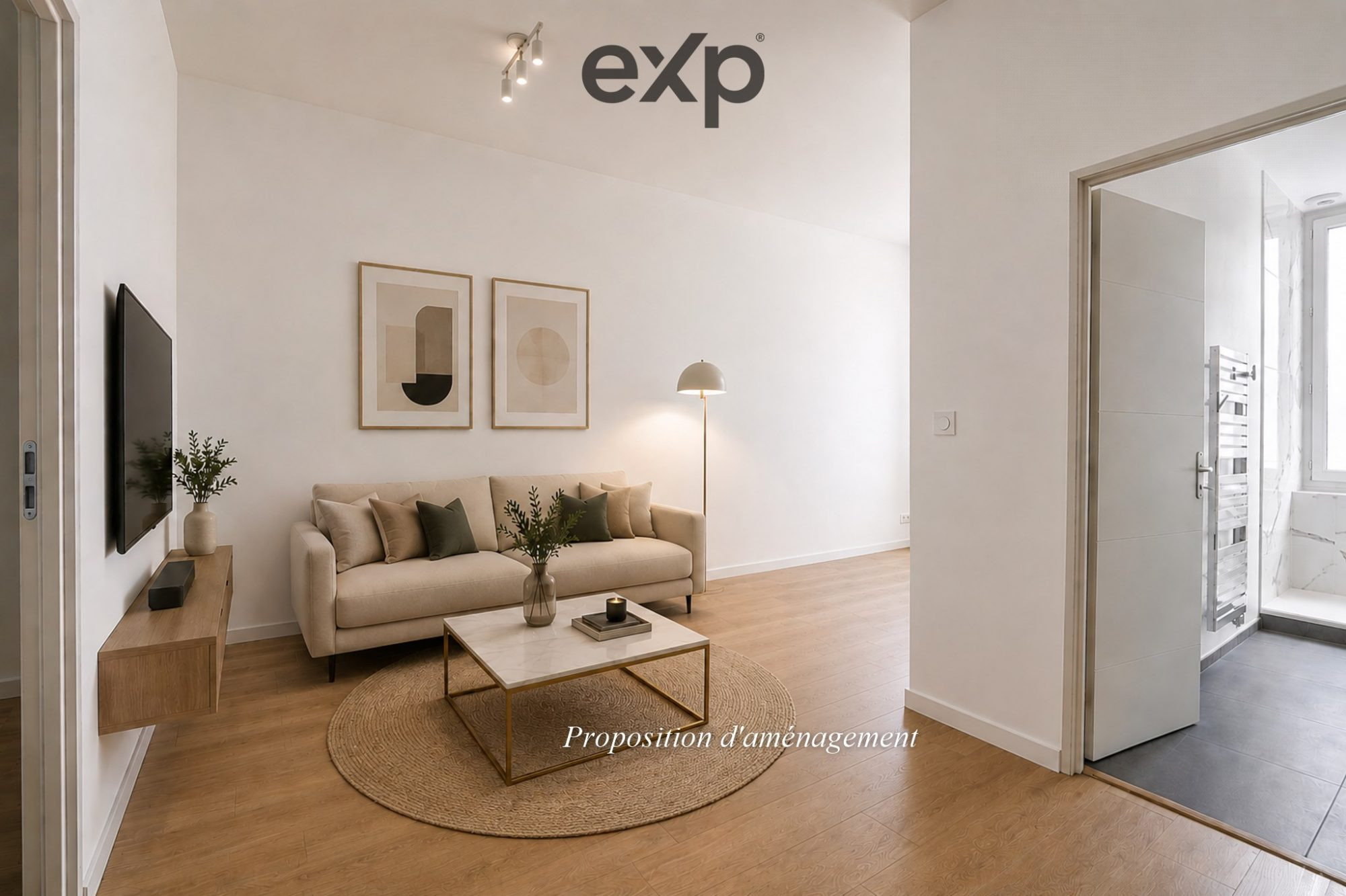 Superbe appartement T3 refait à neuf
