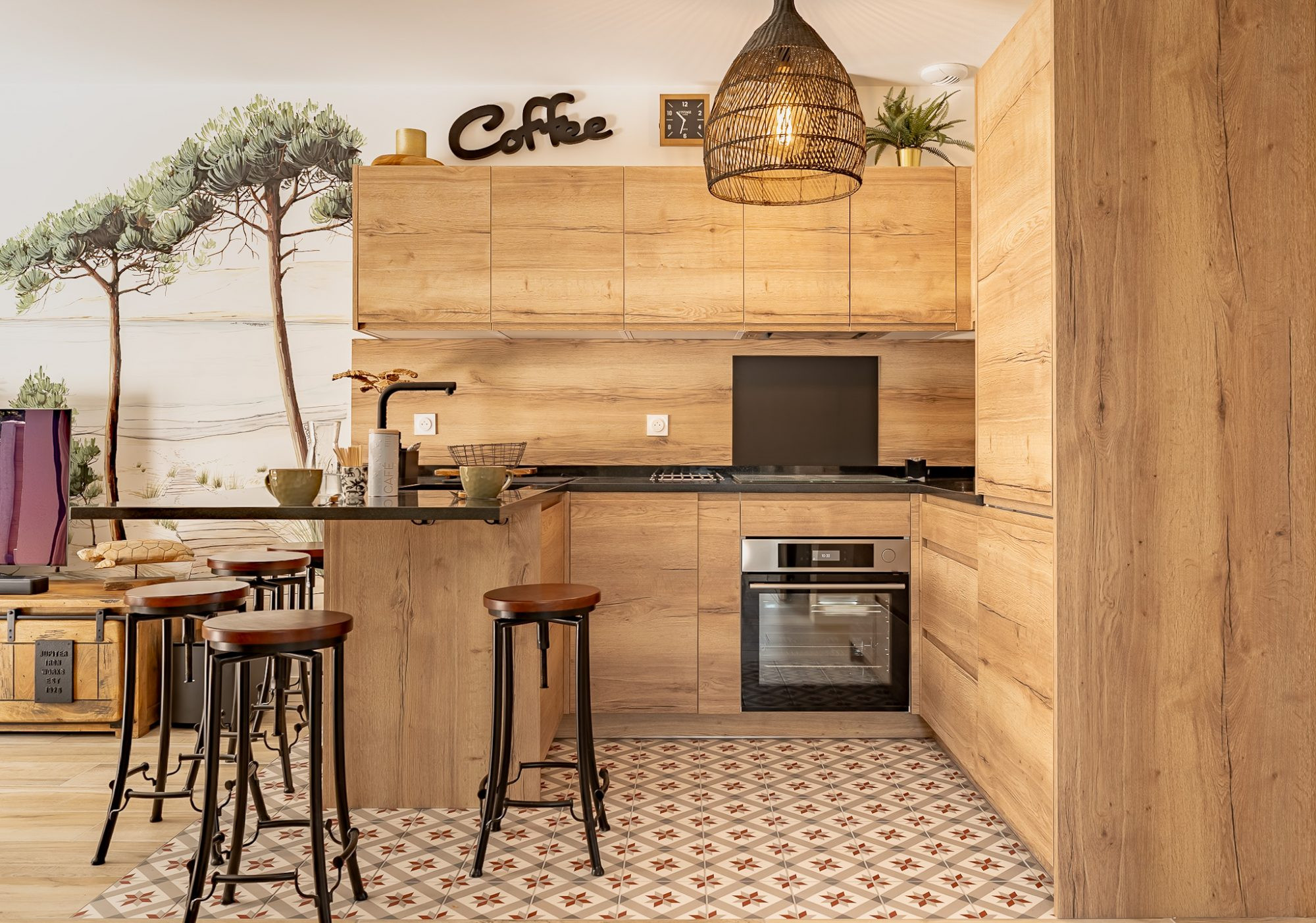 Ground floor apartment with 2 bedrooms and garden 5
