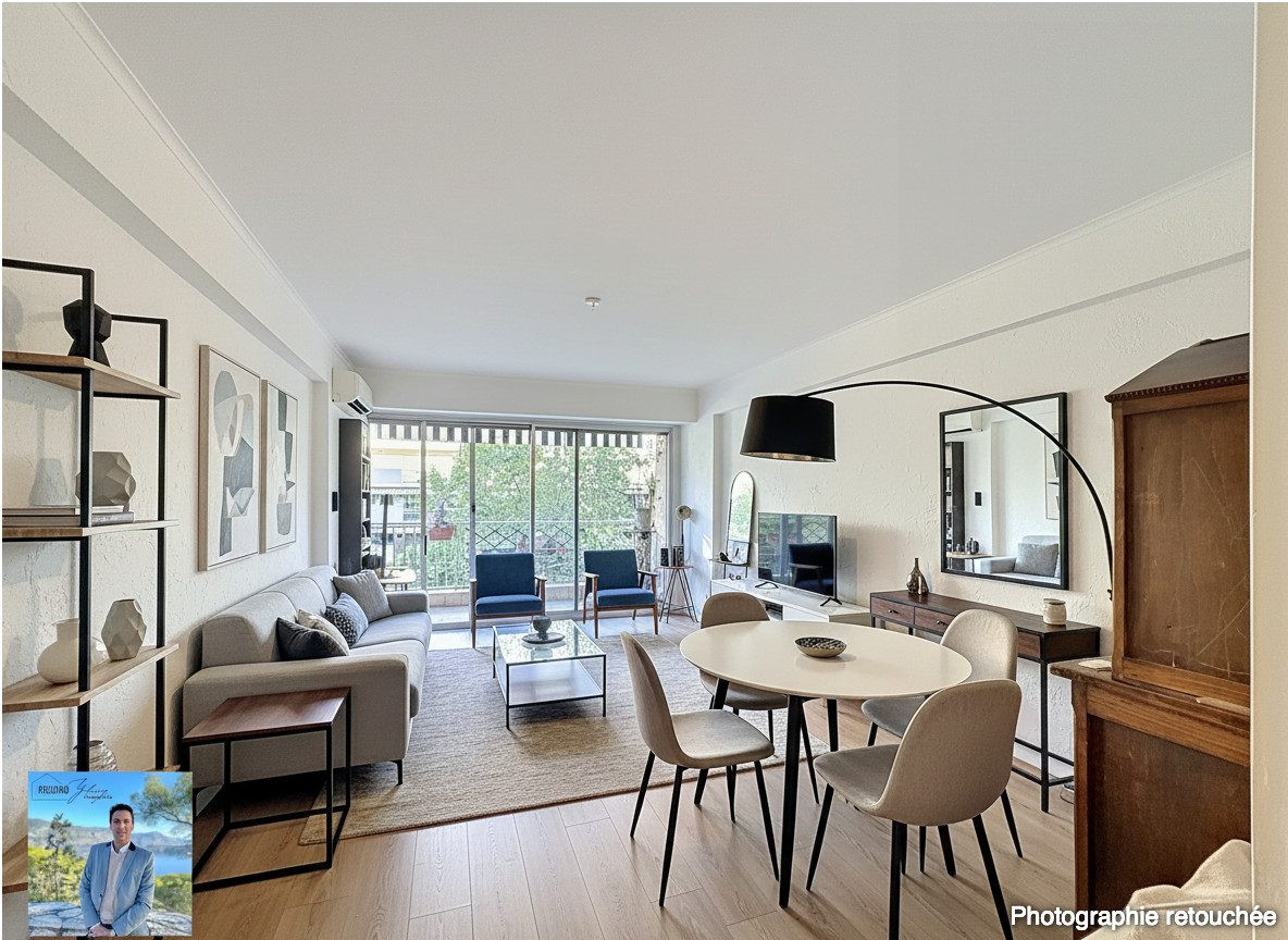 appartement 3 pieces avec garage à cannes