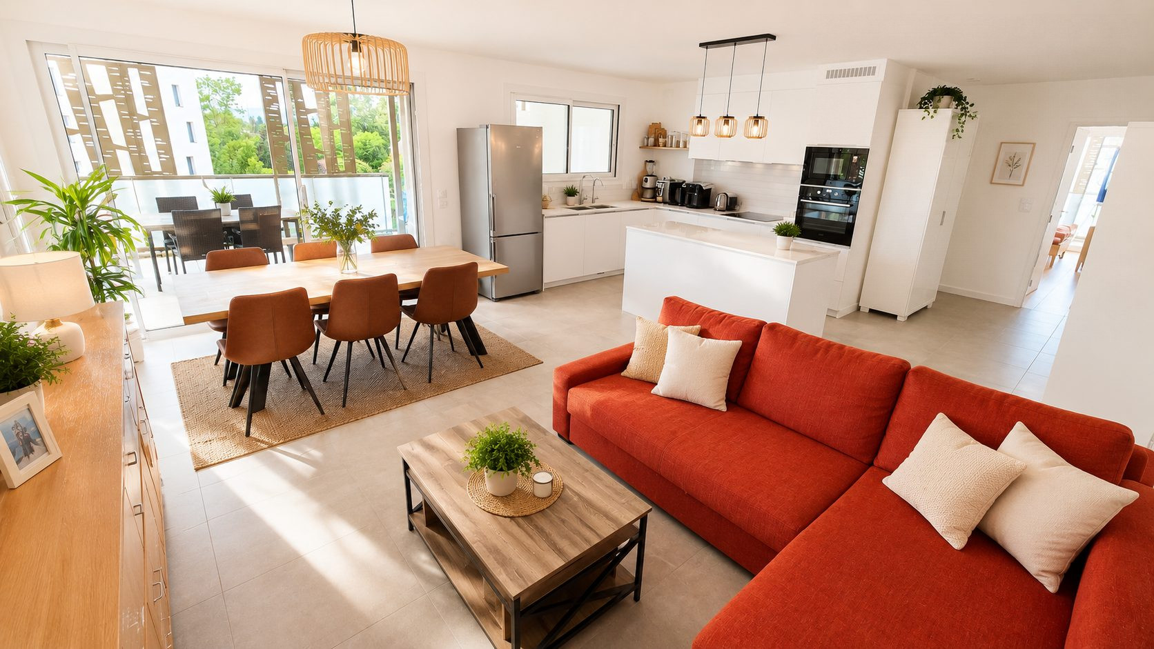 Superbe T4 moderne avec grande terrasse