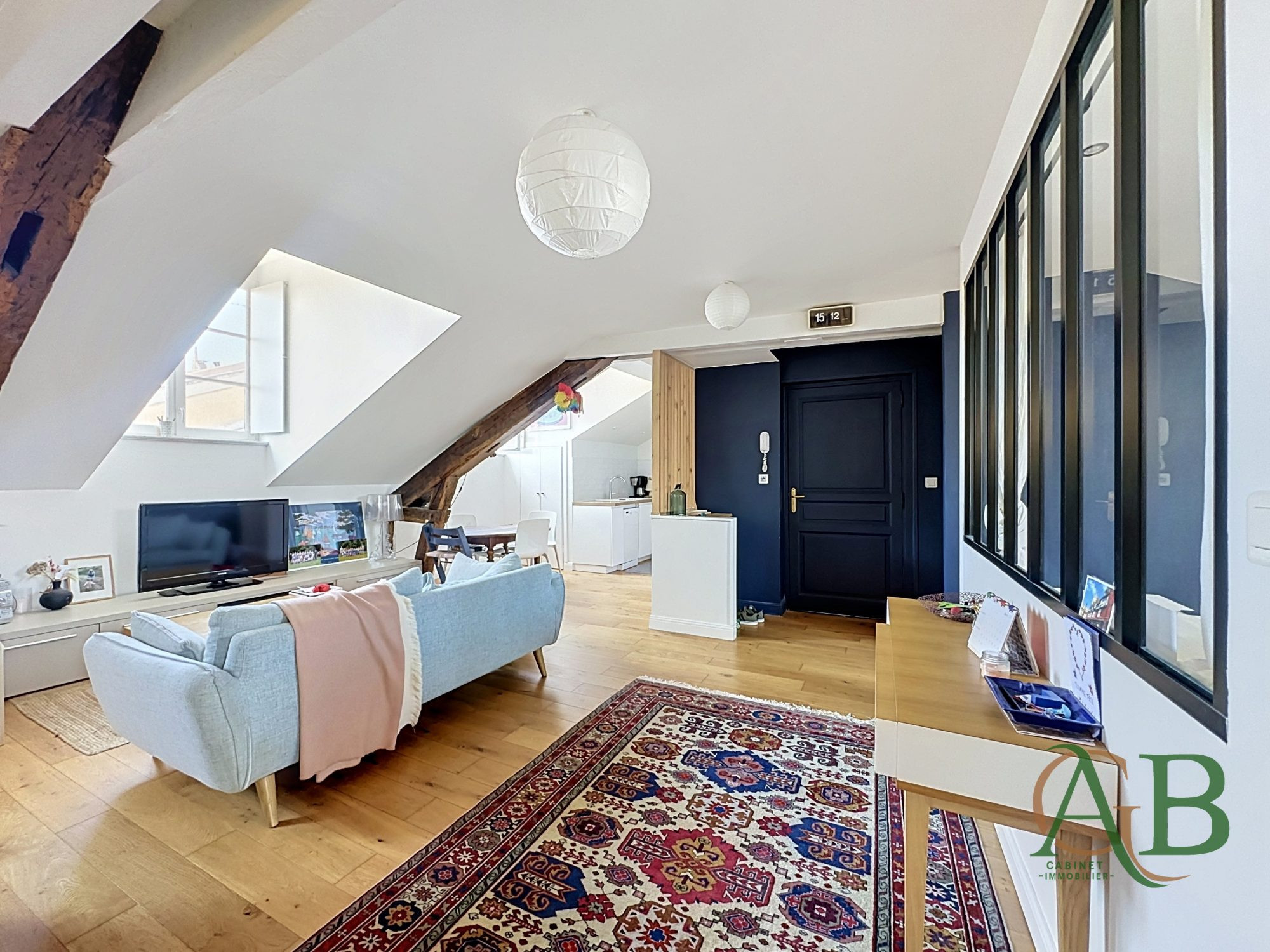 Bayonne Duplex en dernier étage