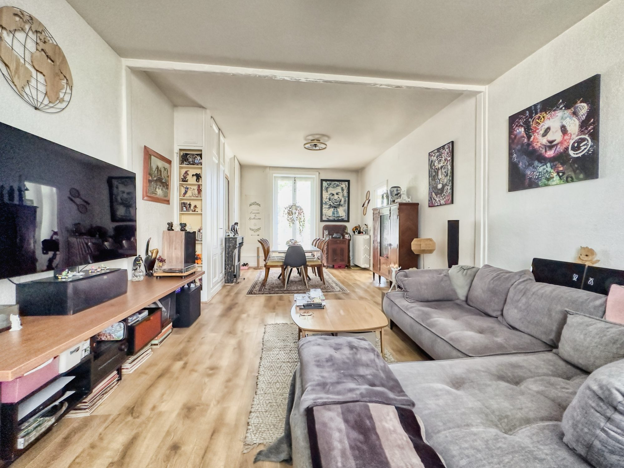 Appartement esprit maison de 94 m² avec jardin privatif, parking & entrée privative