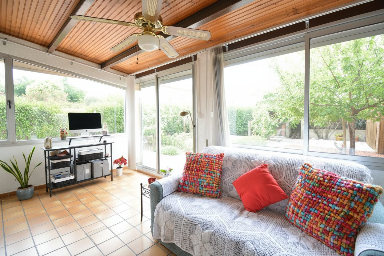 Ground floor apartment with garage and garden 110m² 5