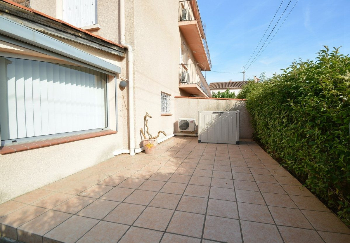 Appartement rdc avec garage et jardin 110m²