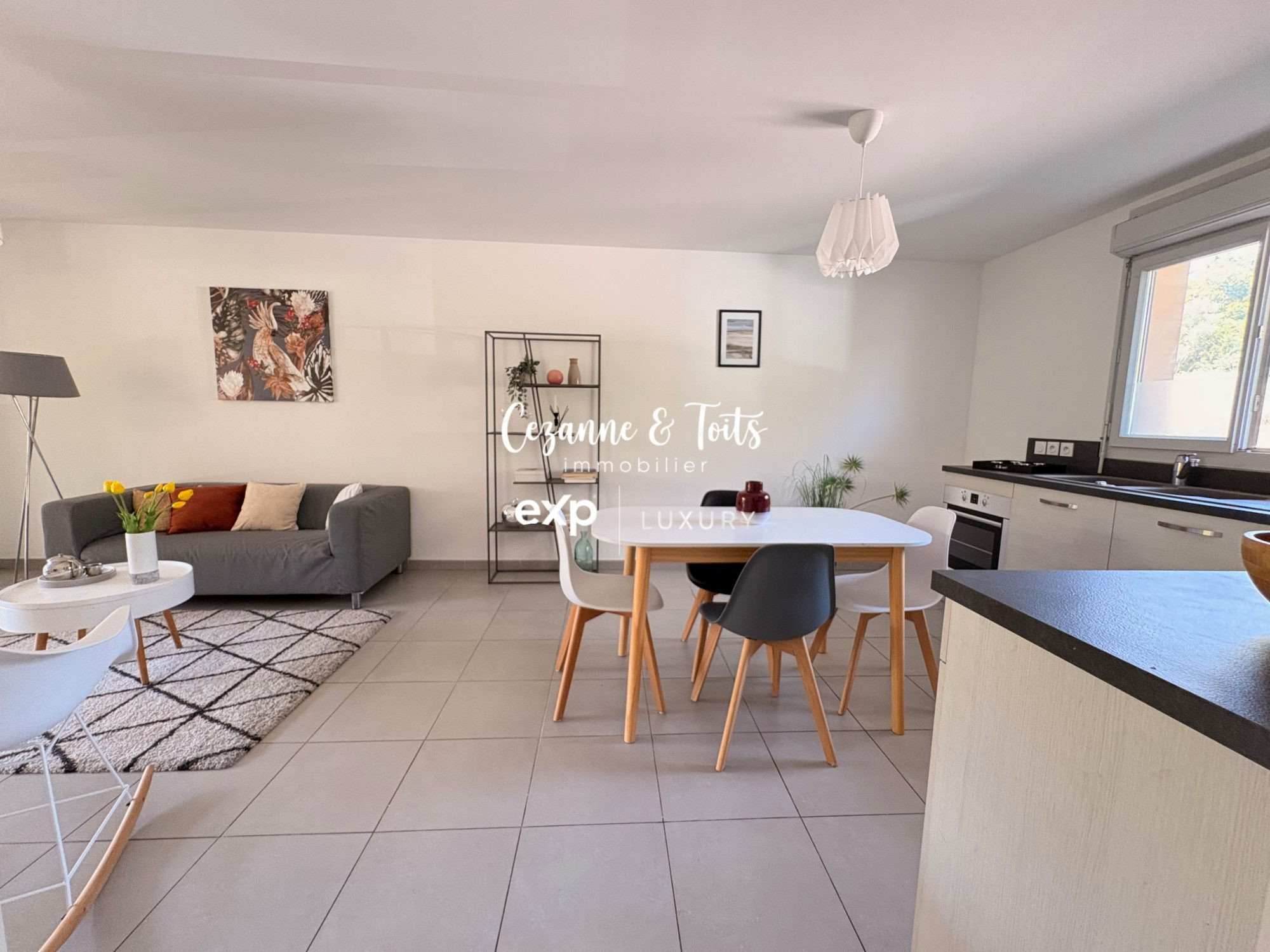 AIX-EN-PROVENCE – Campagne Mirabeau Residence – 3-Room Ground Floor + 28 m² South-Facing Terrace 2
