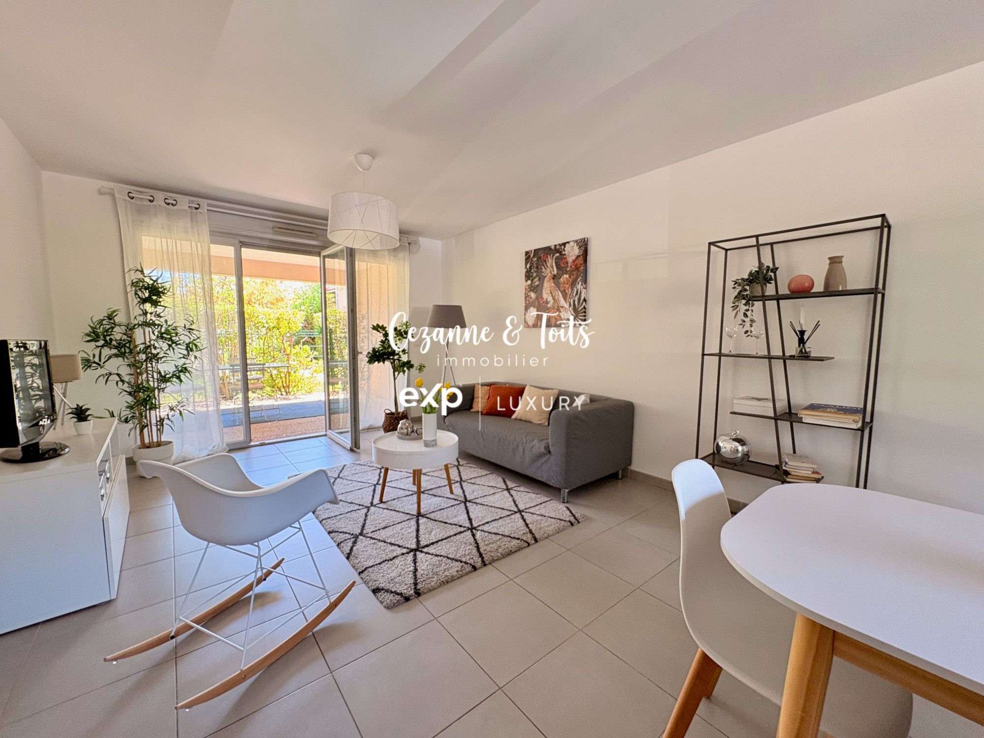 AIX-EN-PROVENCE – Campagne Mirabeau Residence – 3-Room Ground Floor + 28 m² South-Facing Terrace 3