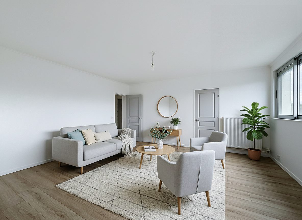 ppartement 3 pièces de 69 m² – Lumineux, sans travaux, avec cave, gardien et vue dégagée