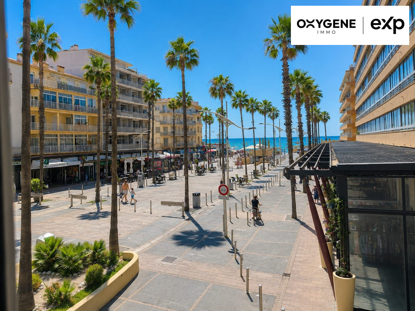 Rare et recherché : appartement au cœur de Canet Plage vue mer