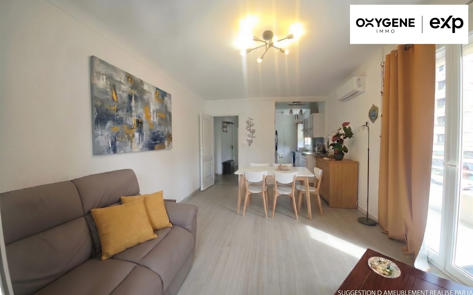 Rare et recherché : appartement au cœur de Canet Plage vue mer