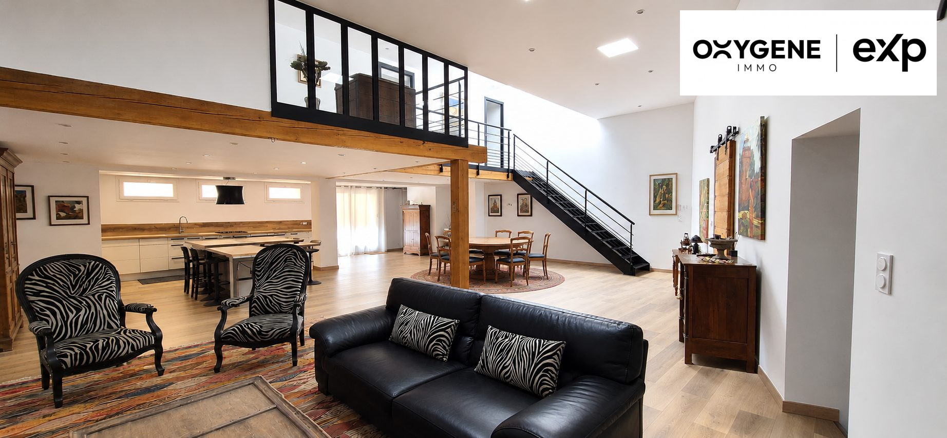 LOFT D’EXCEPTION AVEC GARAGE AU CŒUR DE POLLESTRES