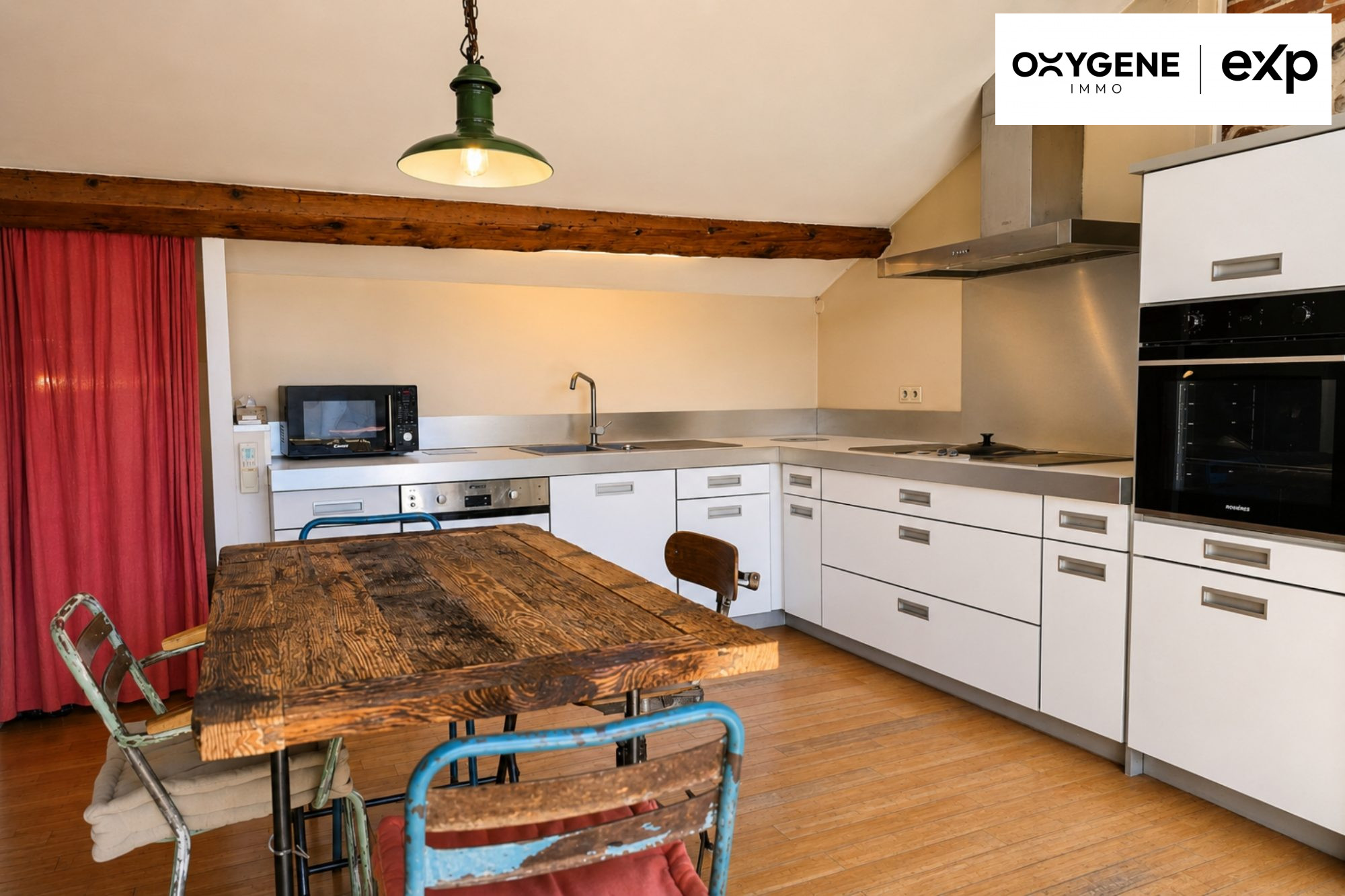 Ensemble immobilier de caractère à Perpignan : Duplex + Studio + Garage + Atelier