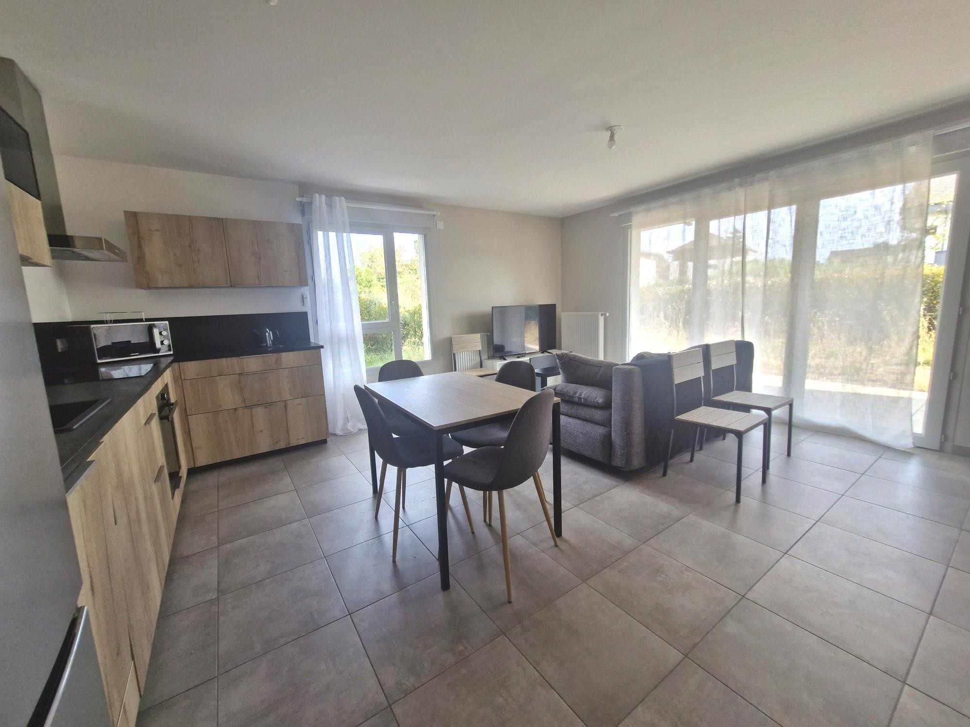 Appartement 2 pièces, rez de jardin, 48 m²