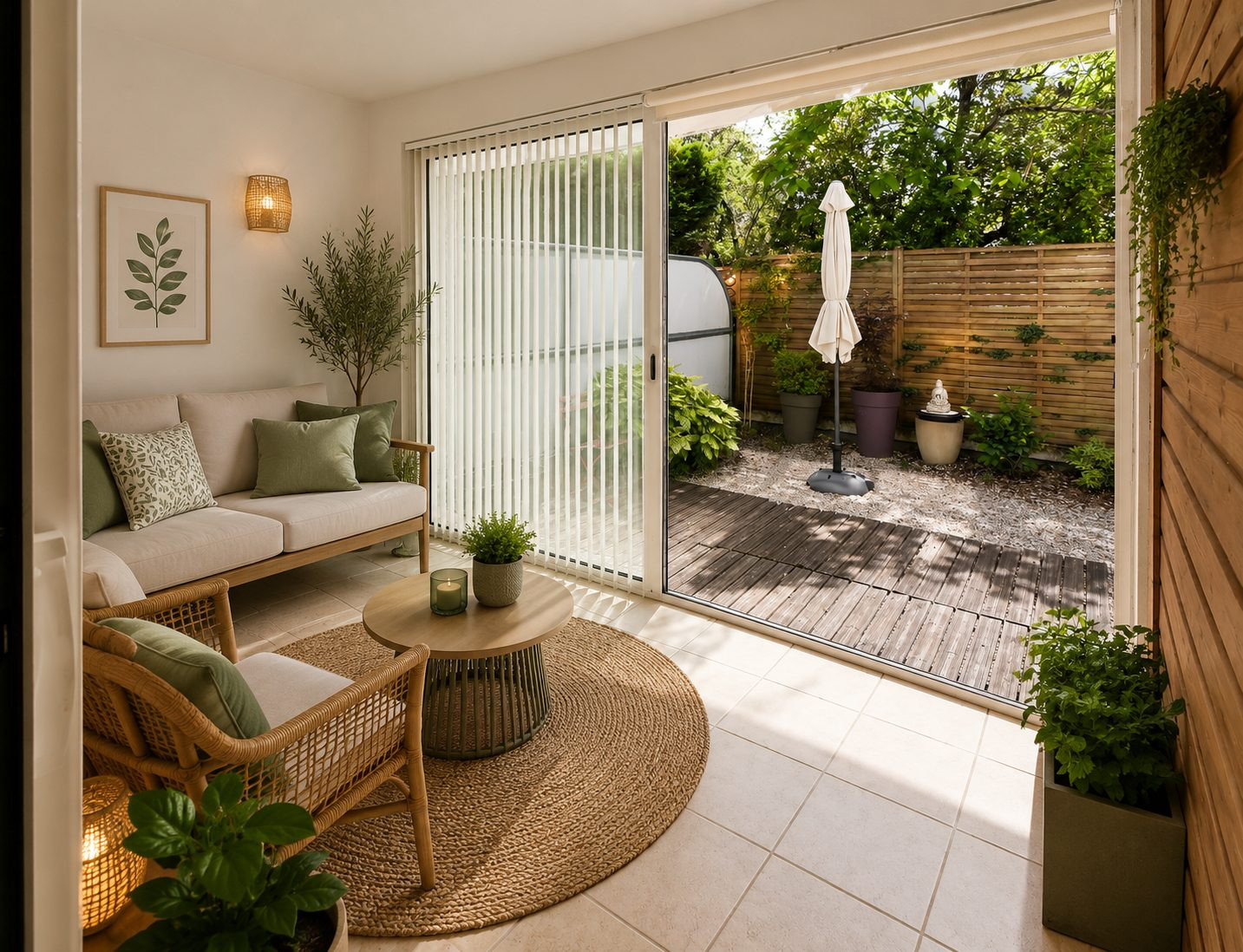 Appartement T2 en rez-de-chaussée avec extérieur, cave et stationnement – Royan