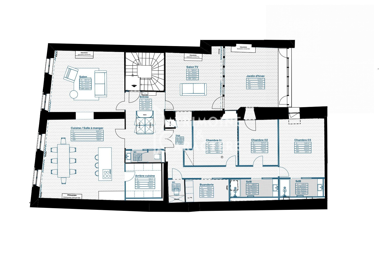 Appartement 5 pièces 203 m² · à Vannes · 203 m² · 899 600 €