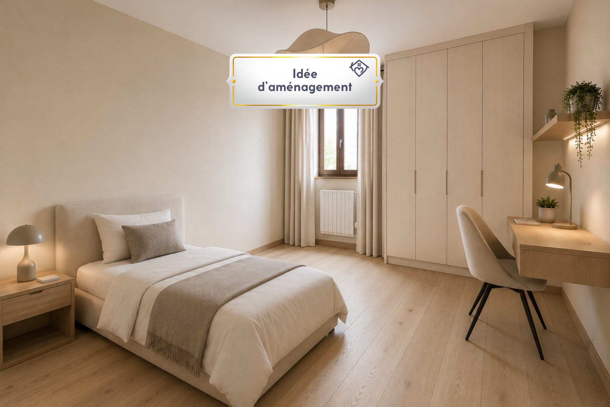 MARIGNIER – 3-room cross-through apartment on top floor with terrace 3