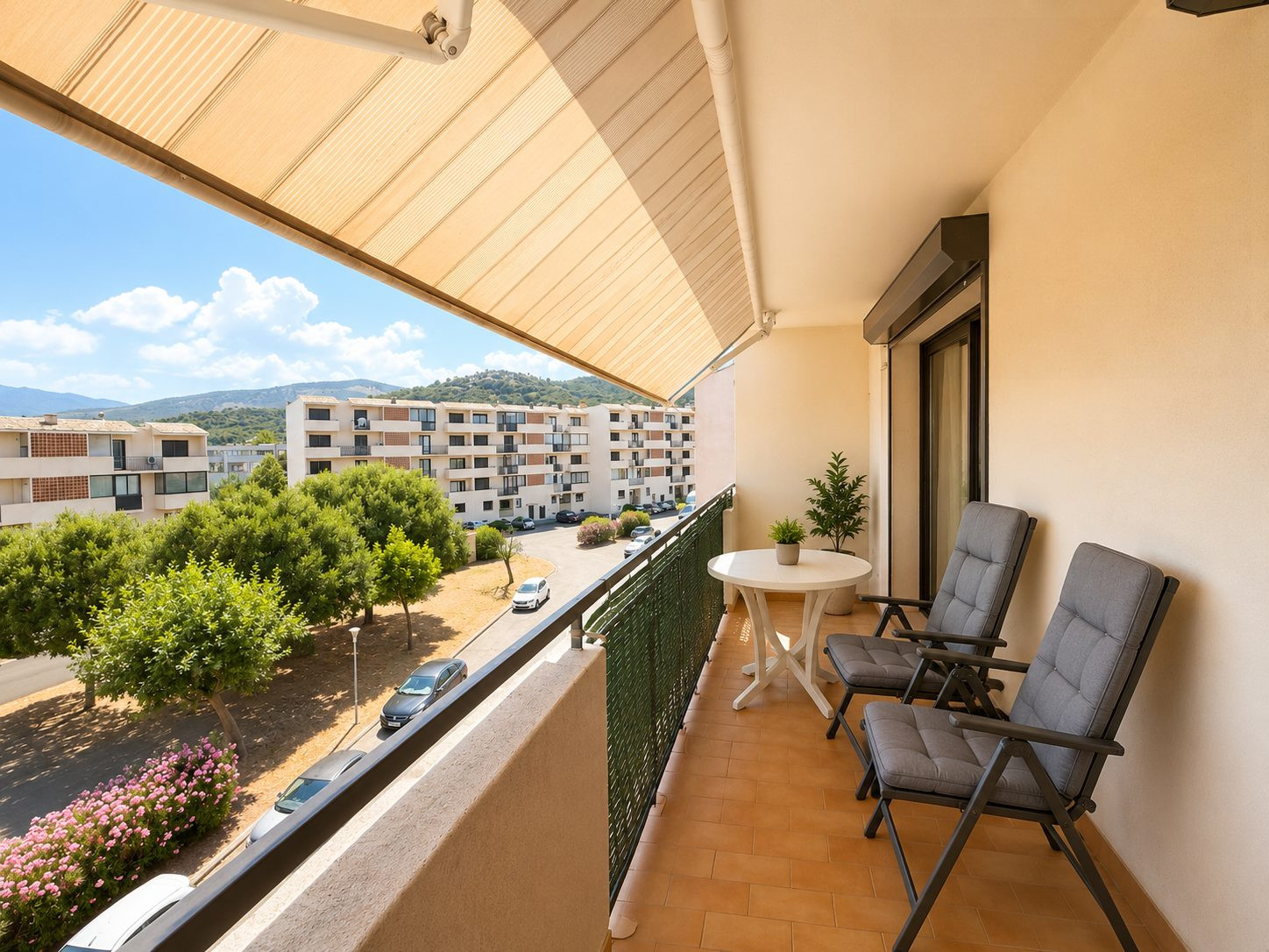 Appartement T3 – 77 m² – Borgo – Dernier étage – Terrasse + Véranda + Cave