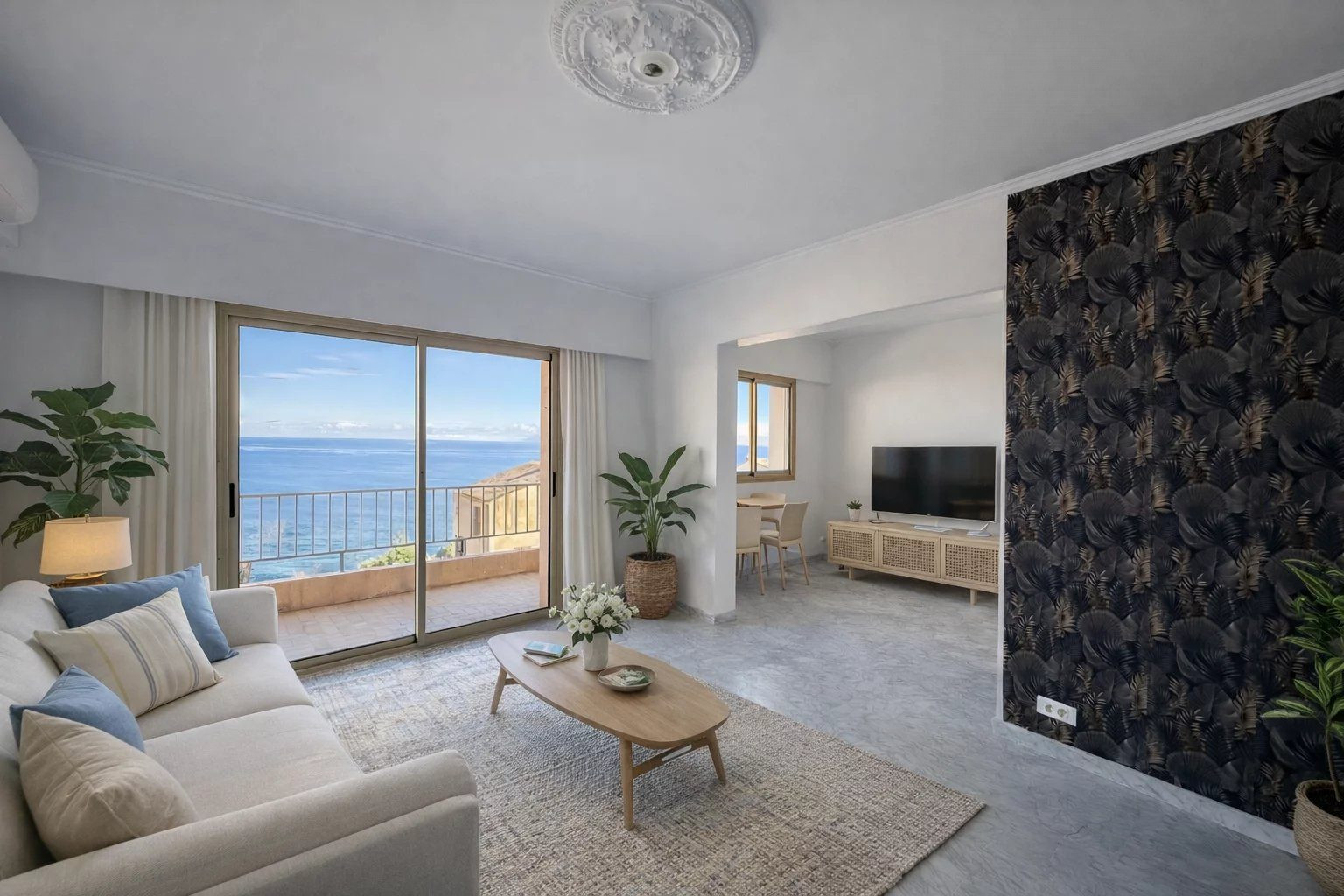 3-4 Room Apartment – 84 m² + Terrace – Pietranera – Sea View – Elevator – Cellar + Parking 3