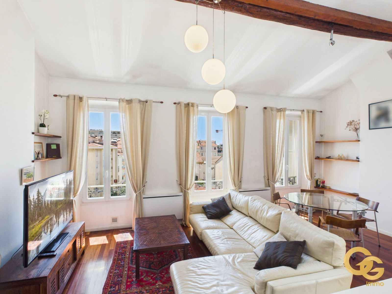 CANNES BANANE I Duplex 4 pièces de 76 m²/104m² I Dernier étage