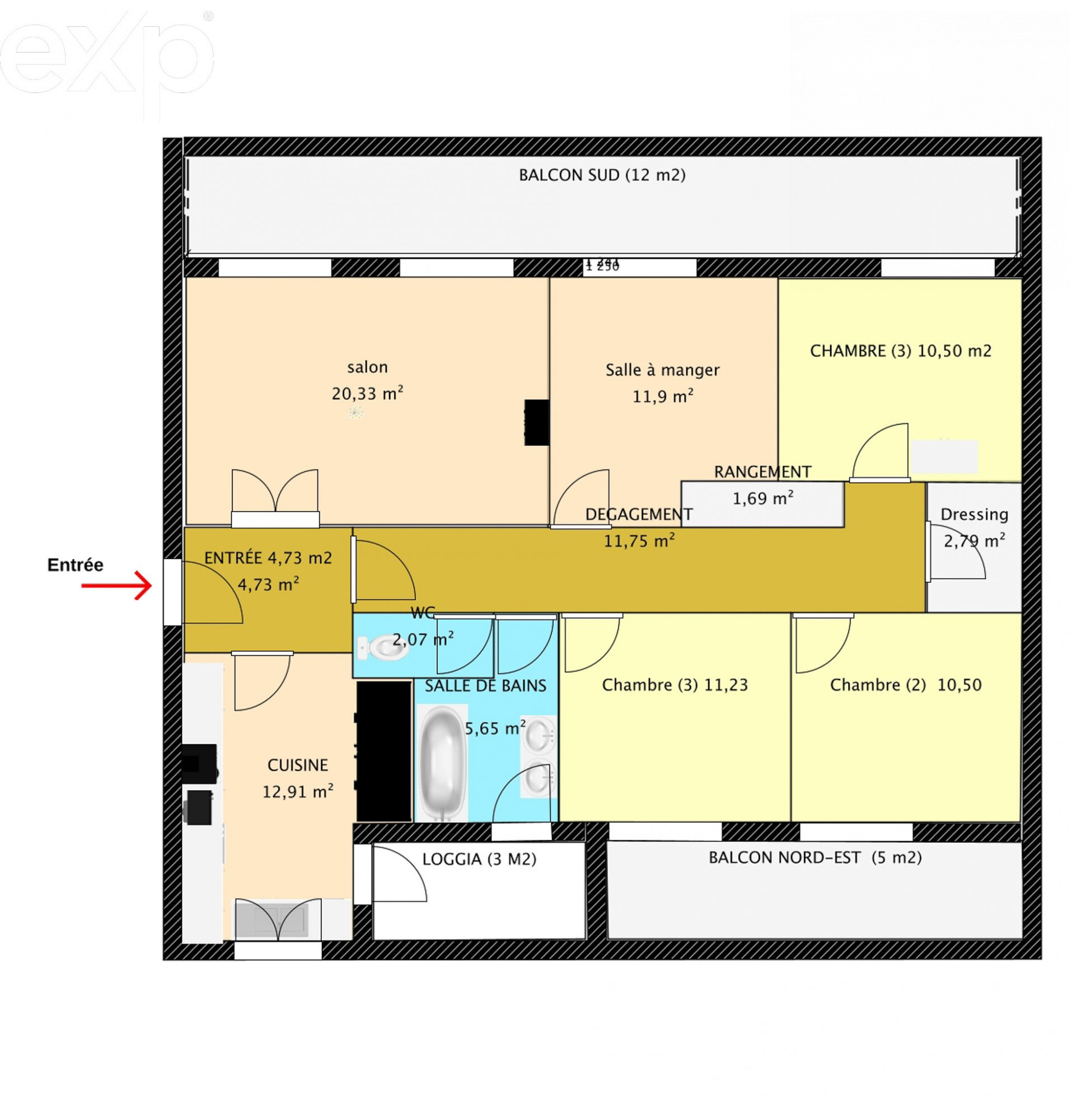 Apartment in Langon 2