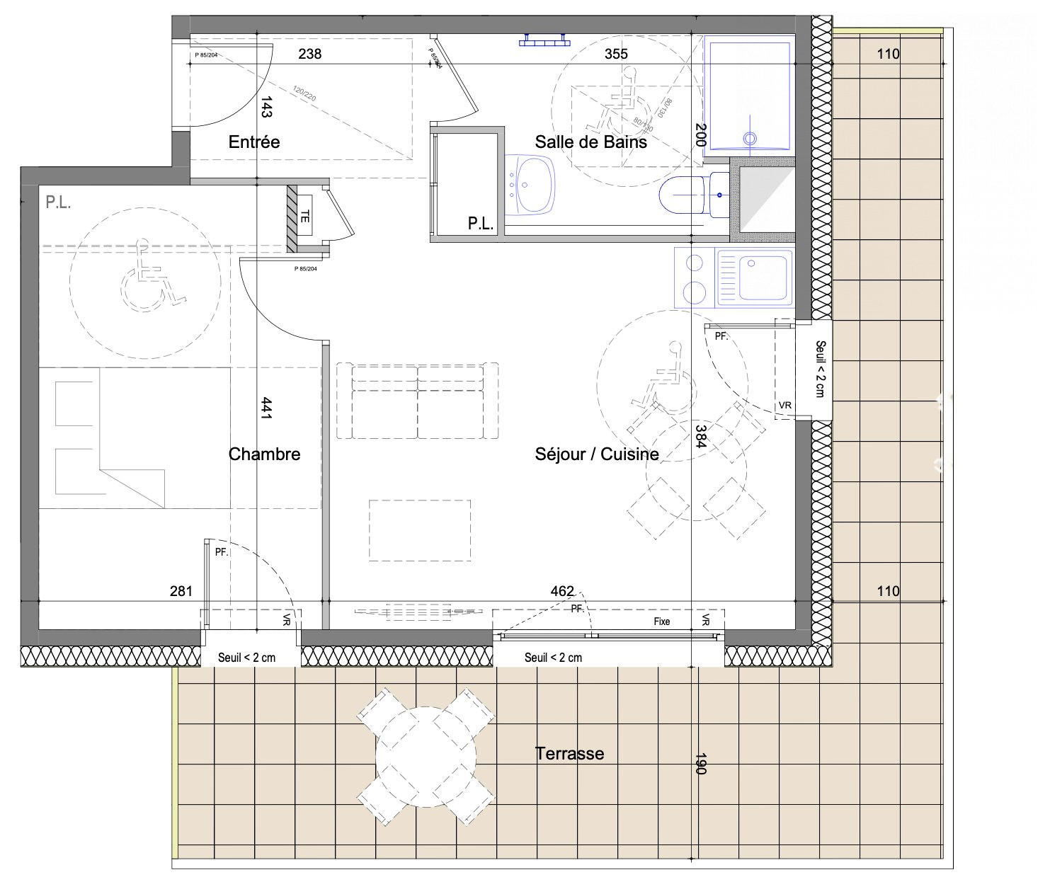 Appartement à vendre à Thonon-les-Bains, 40 m²
