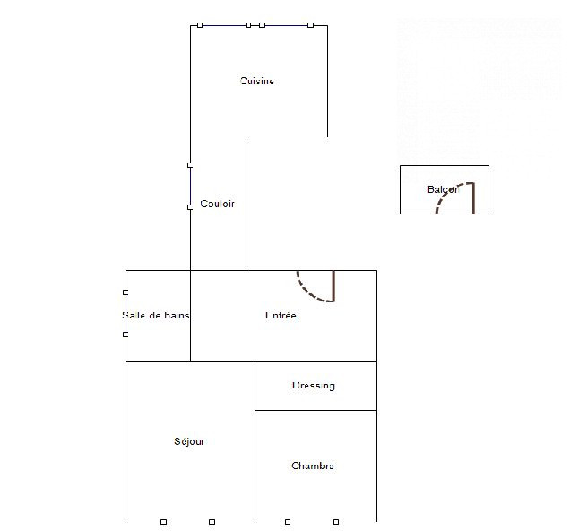 Appartement 2 pièces 46 m² · à Paris · 46 m² · 418 000 €