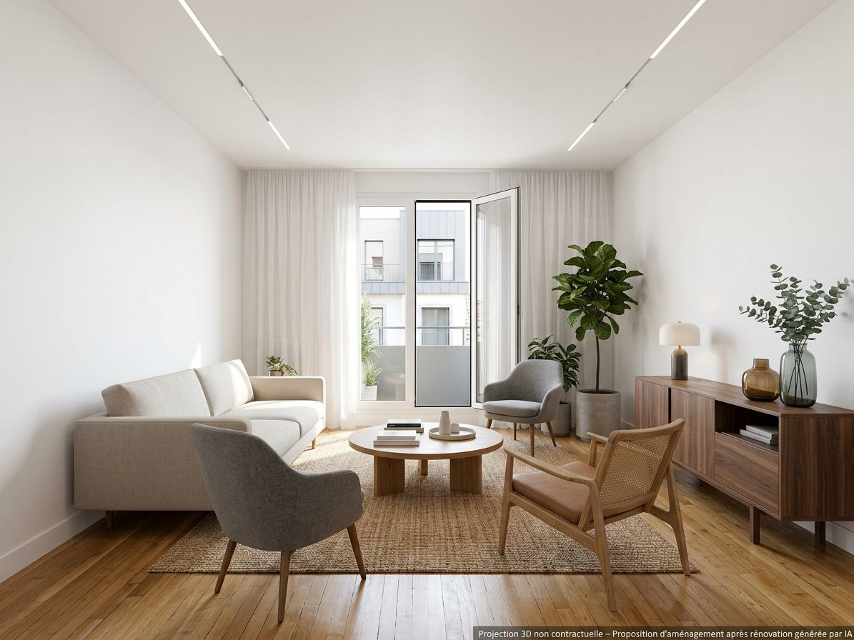 Appartement à vendre à Paris, 46 m²
